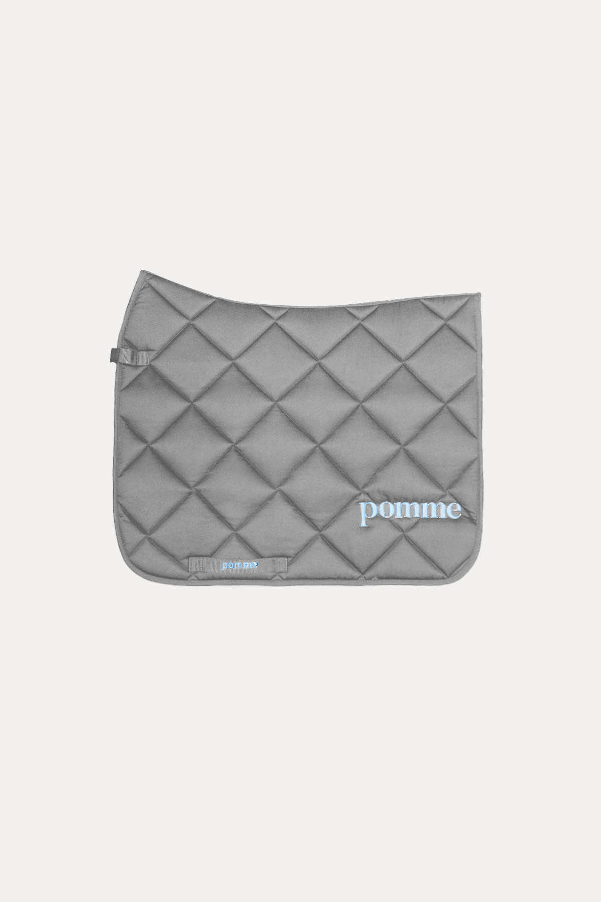 Pomme Saddle Pad Dressage, Grey/Blue